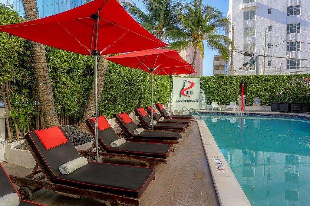 Red South Beach Hotel Miami Beach Konforlar fotoğraf