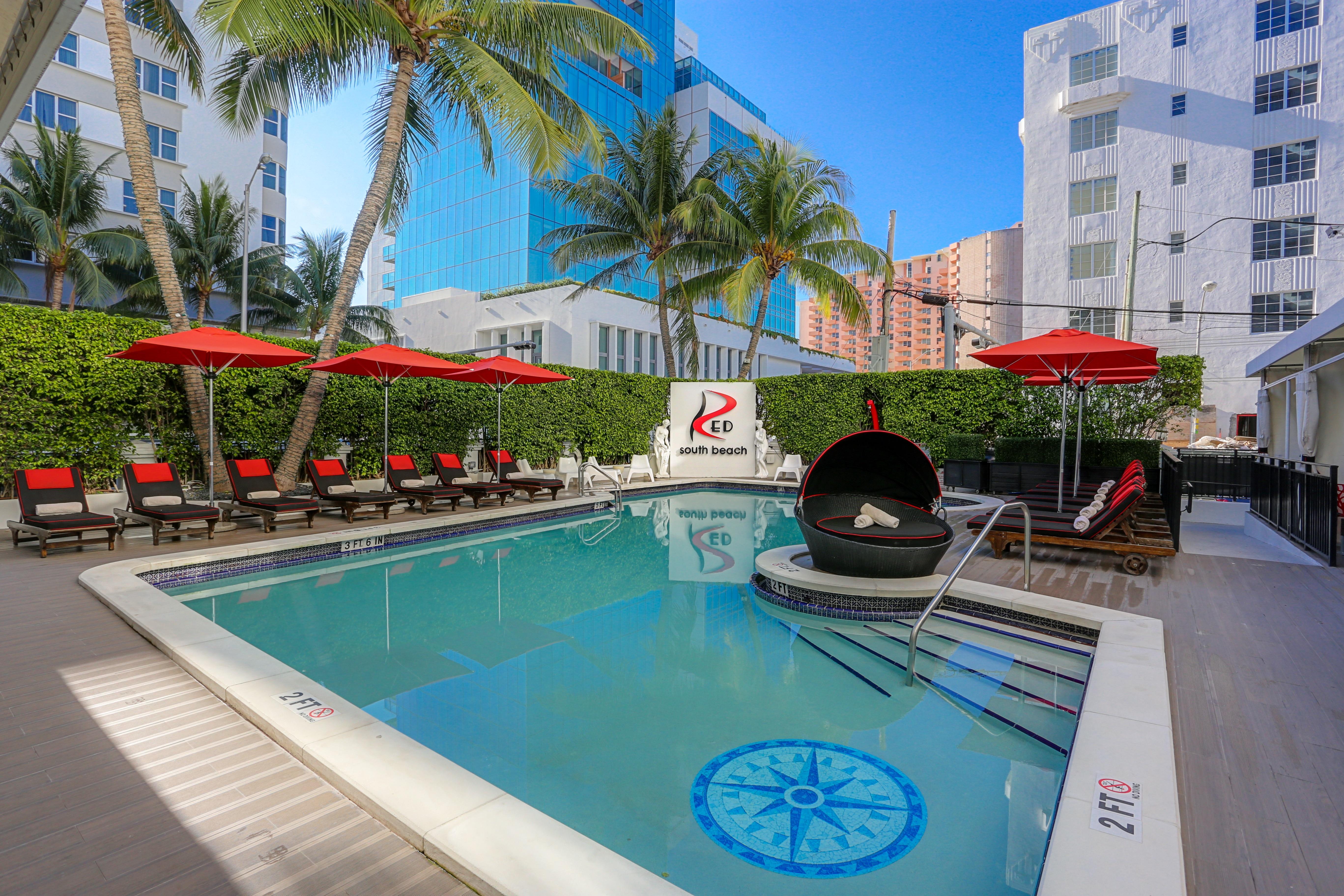 Red South Beach Hotel Miami Beach Dış mekan fotoğraf