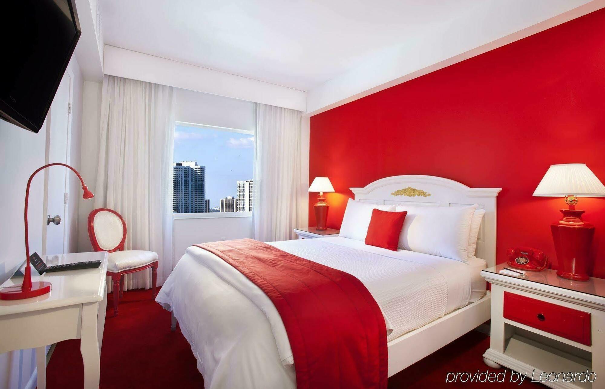 Red South Beach Hotel Miami Beach Oda fotoğraf